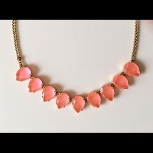 J Crew “neon flame” necklace